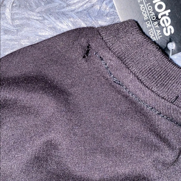 NWT bluenotes black fire crop top S - Picture 11 of 14